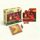 Buy Diwali Jigsaw Puzzle and Wooden Tangram for Kids 6 to 8 Year