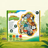 Meet the Animals Puzzle for Kids 6+ Years | 45-Piece Animal Puzzle with Picture Guide | Educational Puzzle for Problem Solving, Focus & Fine Motor Skills