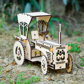 DIY - 3D Rusty Tractor Model | Fun & Learning Cardboard Games for Kids