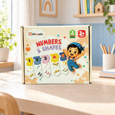 Number Shape Jigsaw Puzzle | 54-Piece Educational Cardboard Puzzle for 2 to 4 Years | Perfect Gift for Children