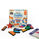 Sort the Shapes Game for Kids 6+ Years | Wooden Brain Teaser & Logical Game