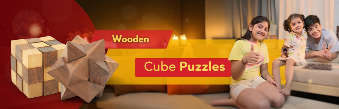 Buy Wooden Cube Puzzles for Kids I 8 Year Old and Above