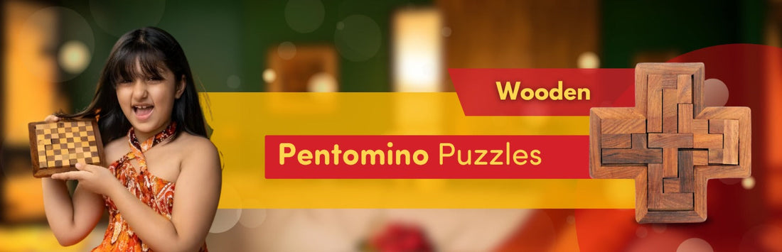 Buy Wooden Pentomino Puzzles for Kids I 6 Year Old and Above 