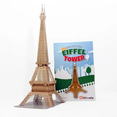 Make Your Own DIY Eiffel Tower | 3D Model Construction Activity Kit for Kids (8+) | Develop Fine Motor Skill | Perfect for Gifting