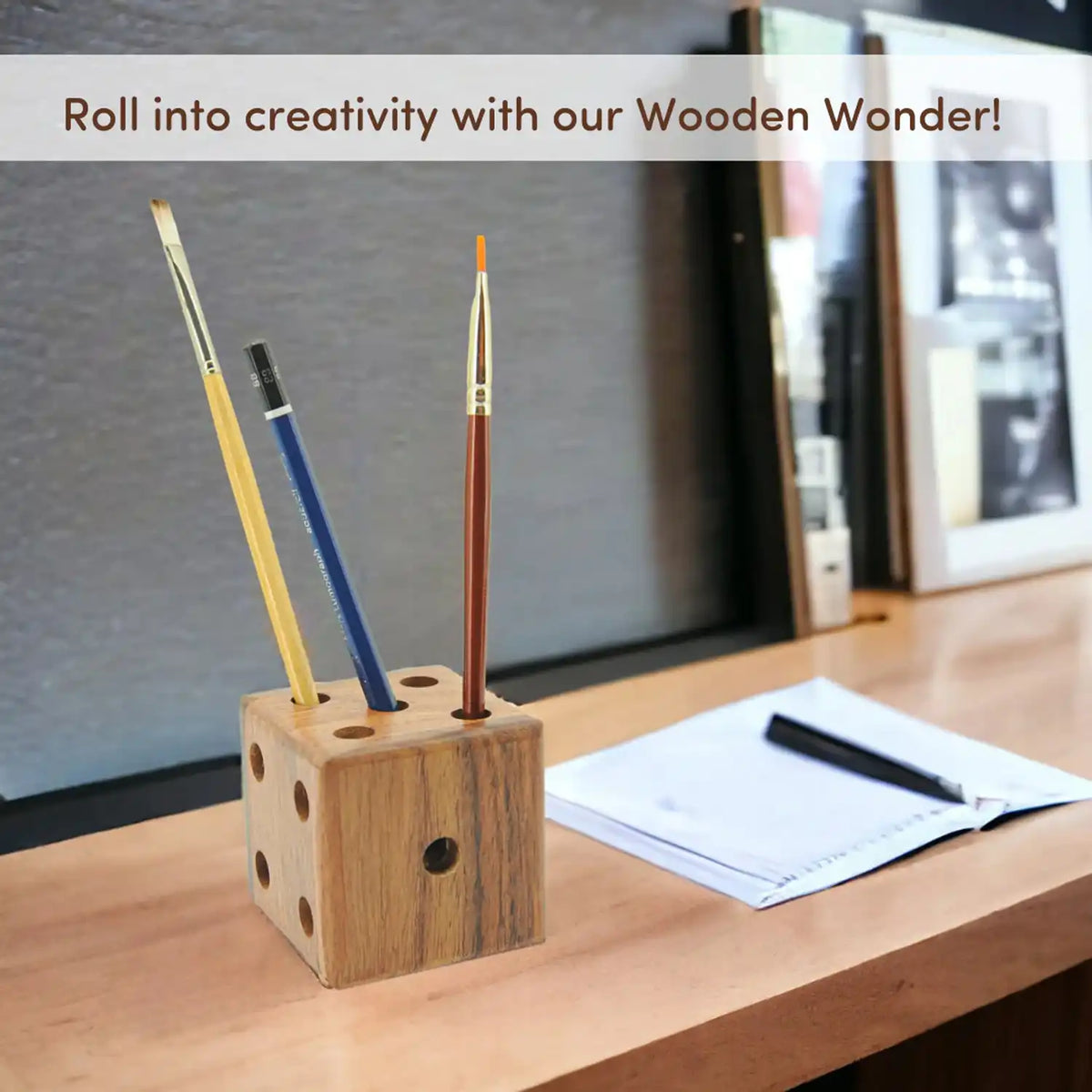 Unique_Wooden_Dice_Shaped_Pen_Stand