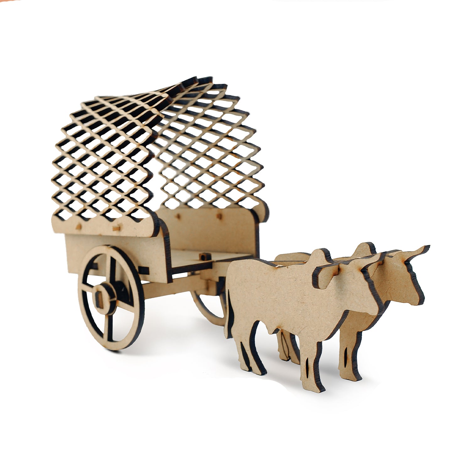 DIY - 3D Bull Cart Toy | Fun & Learning Games for Kids