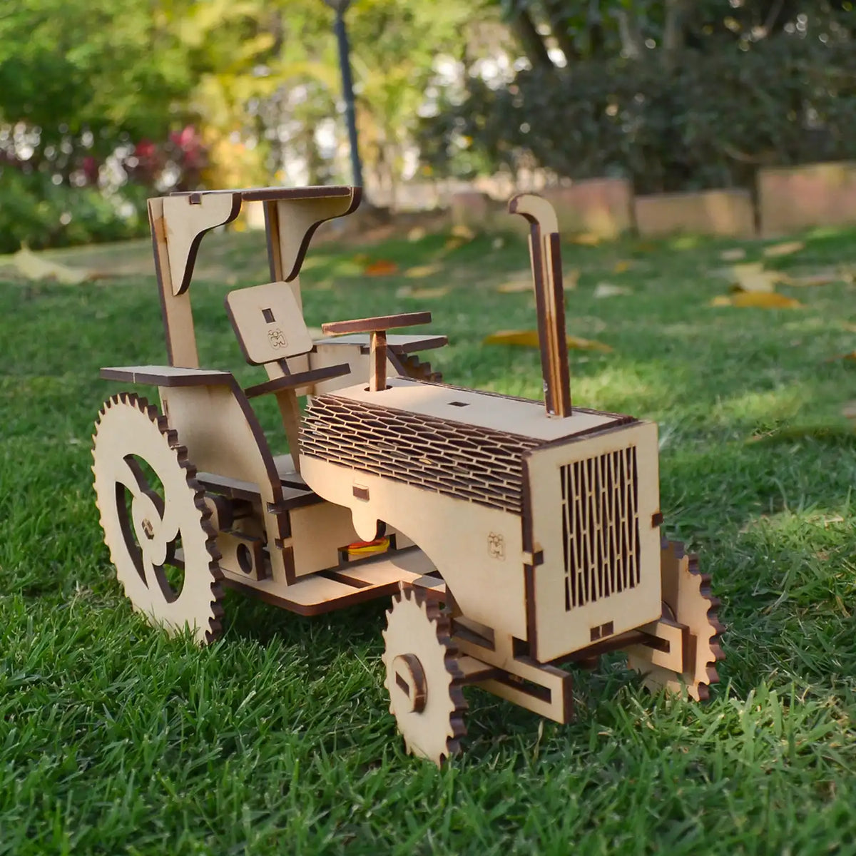 DIY - 3D Rusty Tractor Model | Fun & Learning Cardboard Games for Kids