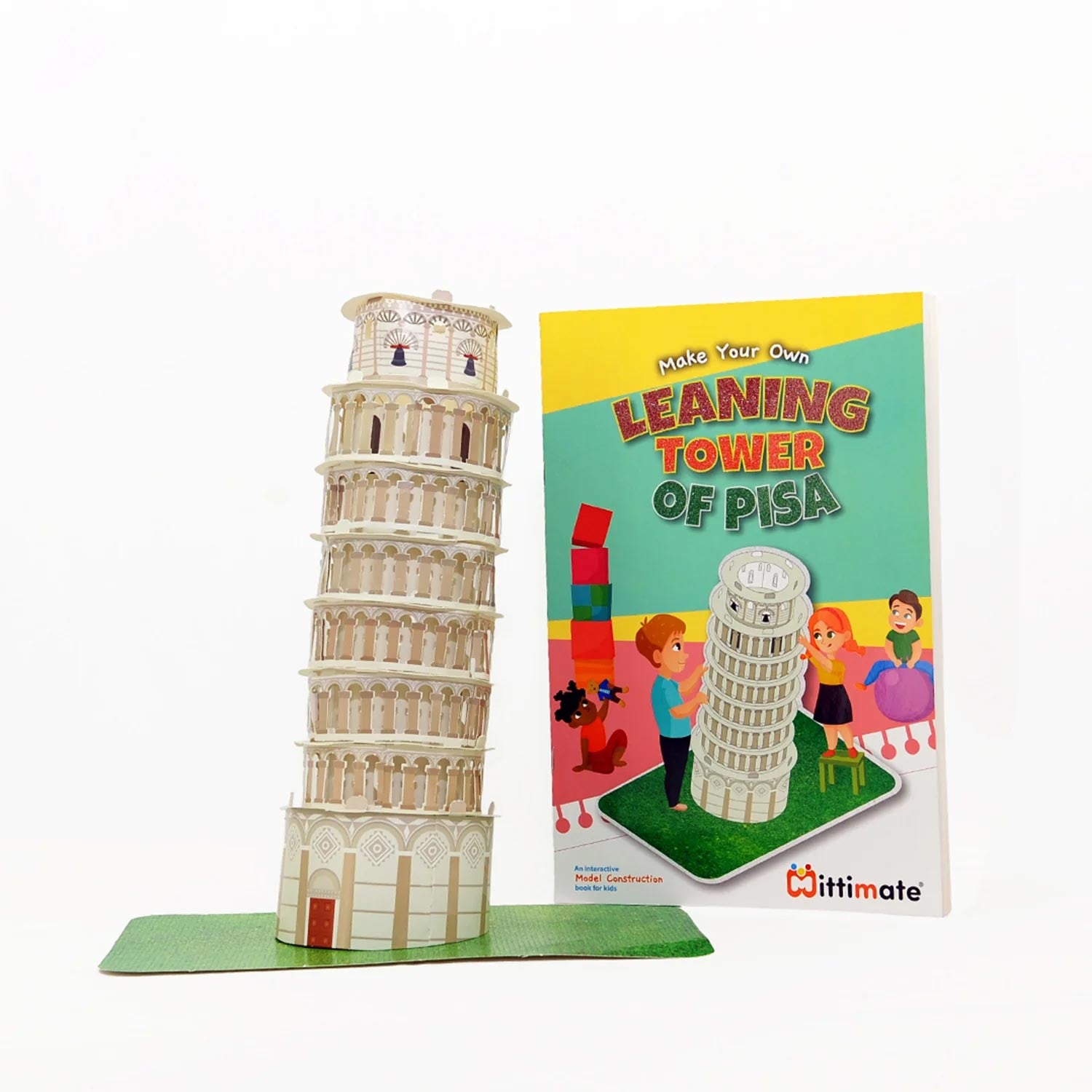 Buy DIY Leaning Tower of Pisa Model for Kids 8 to 12 Year Old I Make Your Own Paper Model