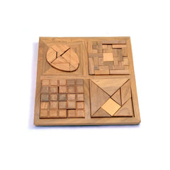 Buy Wooden 4 in 1 Puzzles for Kids 8 Year Old & Above 