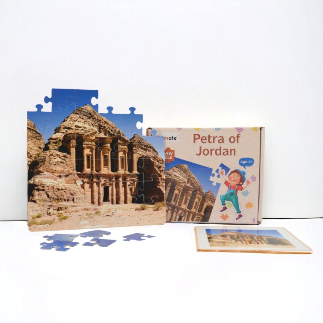 Petra of Jordan Jigsaw Puzzle | Fun & Learning Games for kids - Mittimate