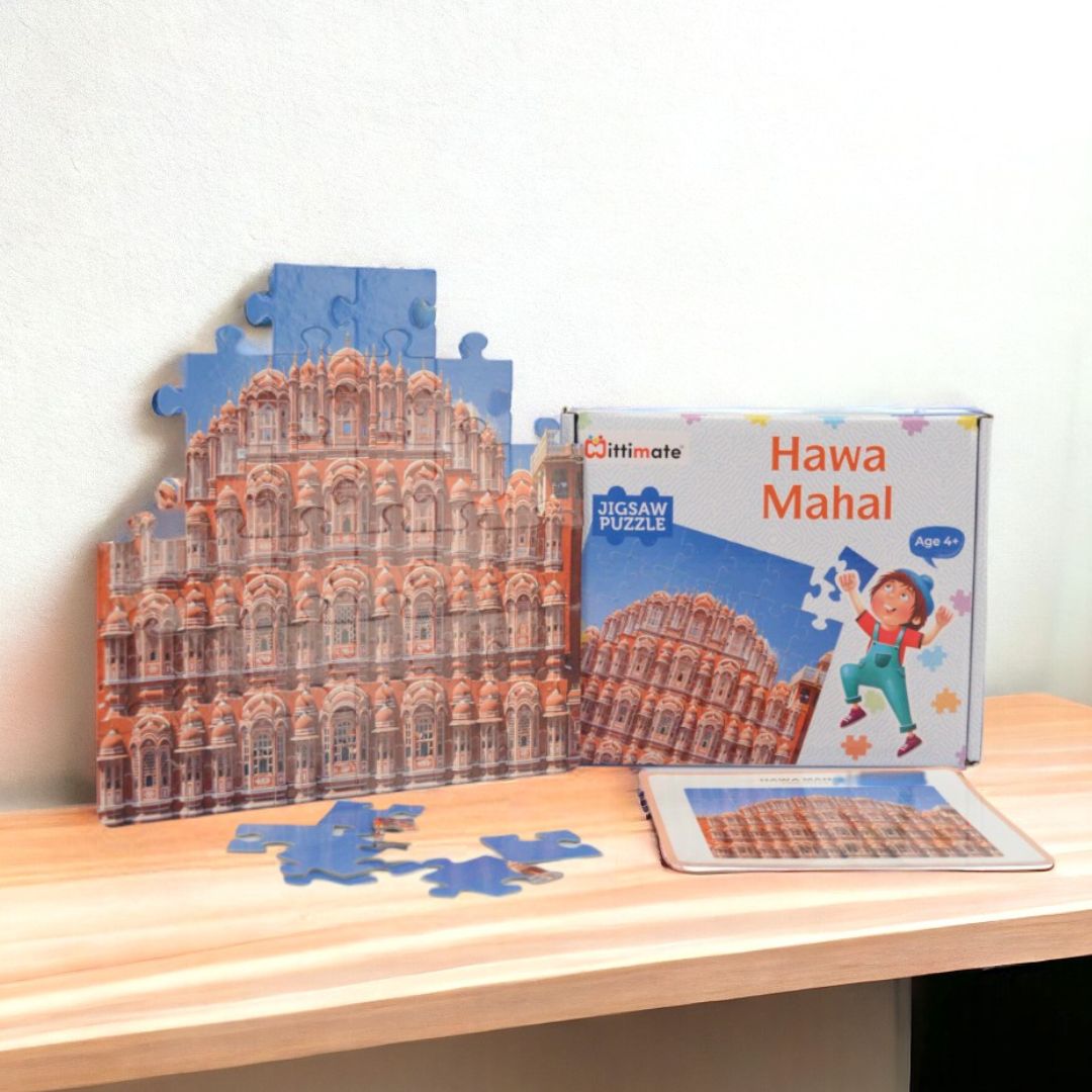 Hawa Mahal Jigsaw Puzzles | Fun & Learning Games for kids - Mittimate