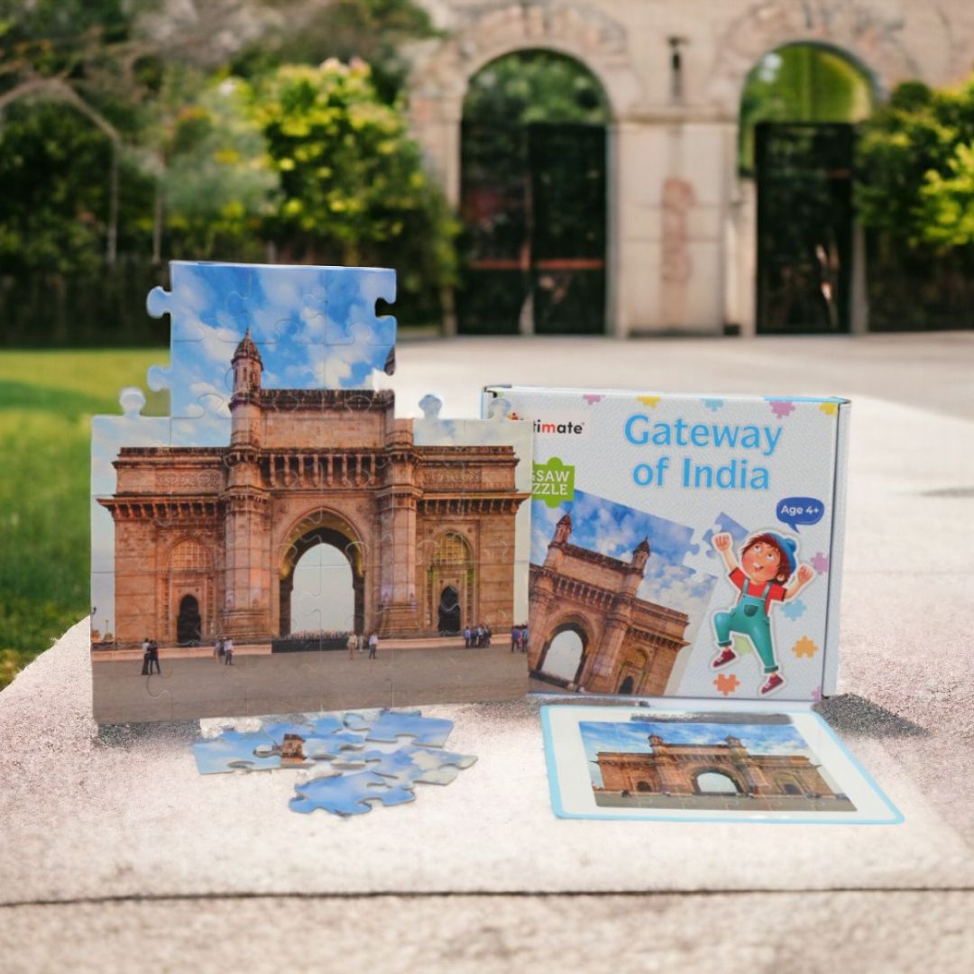 Gateway of India Jigsaw Puzzles | Fun & Learning Games for Kids - Mittimate