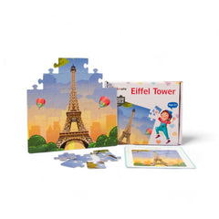 Eiffel Tower Jigsaw Puzzle | Fun & Learning Games for kids - Mittimate