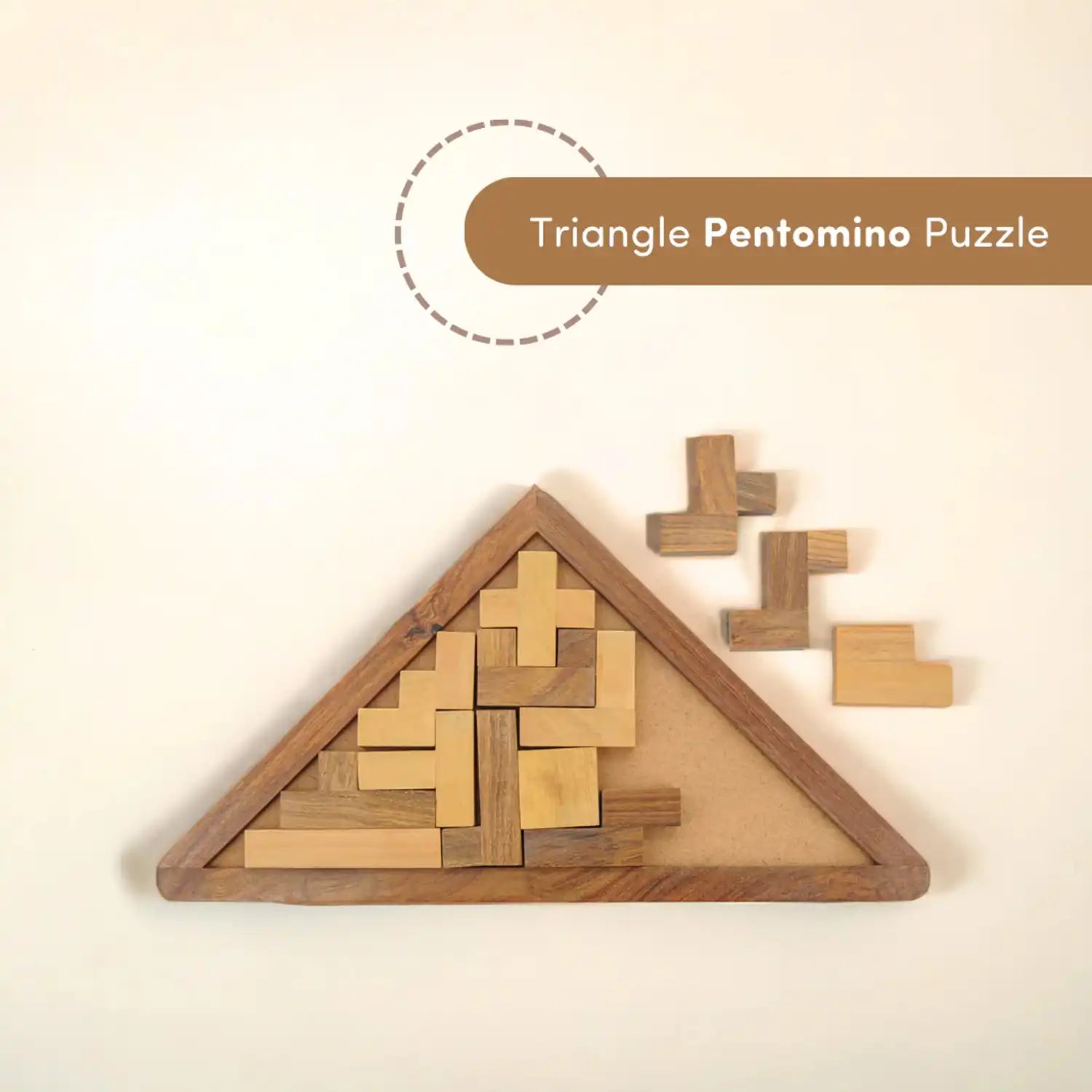 Buy Wooden Triangle Puzzle Game for Kids 6 to 8 Year Old