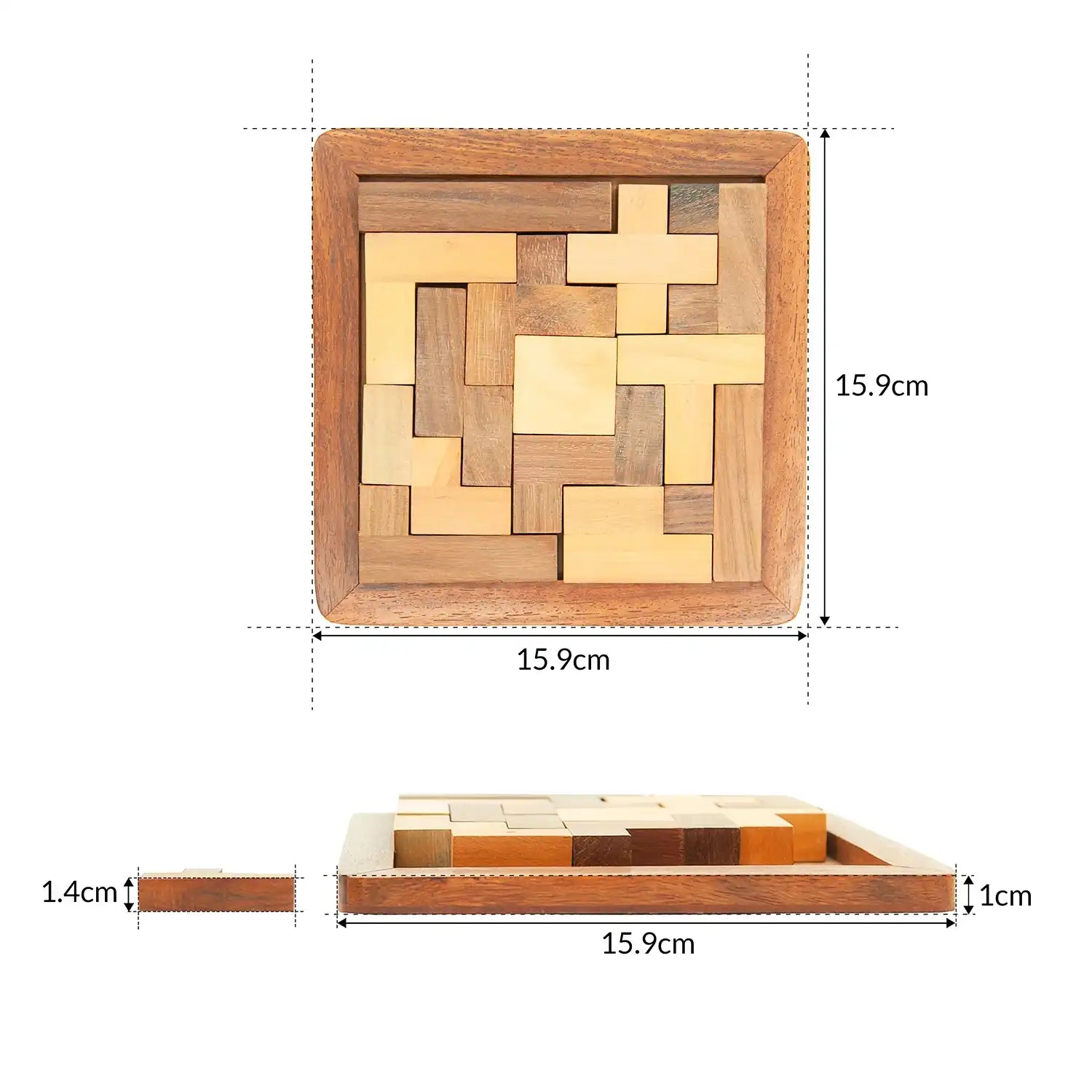 Buy Wooden Solid Pentomino Puzzle Game for Kids 6 Year Old and Above