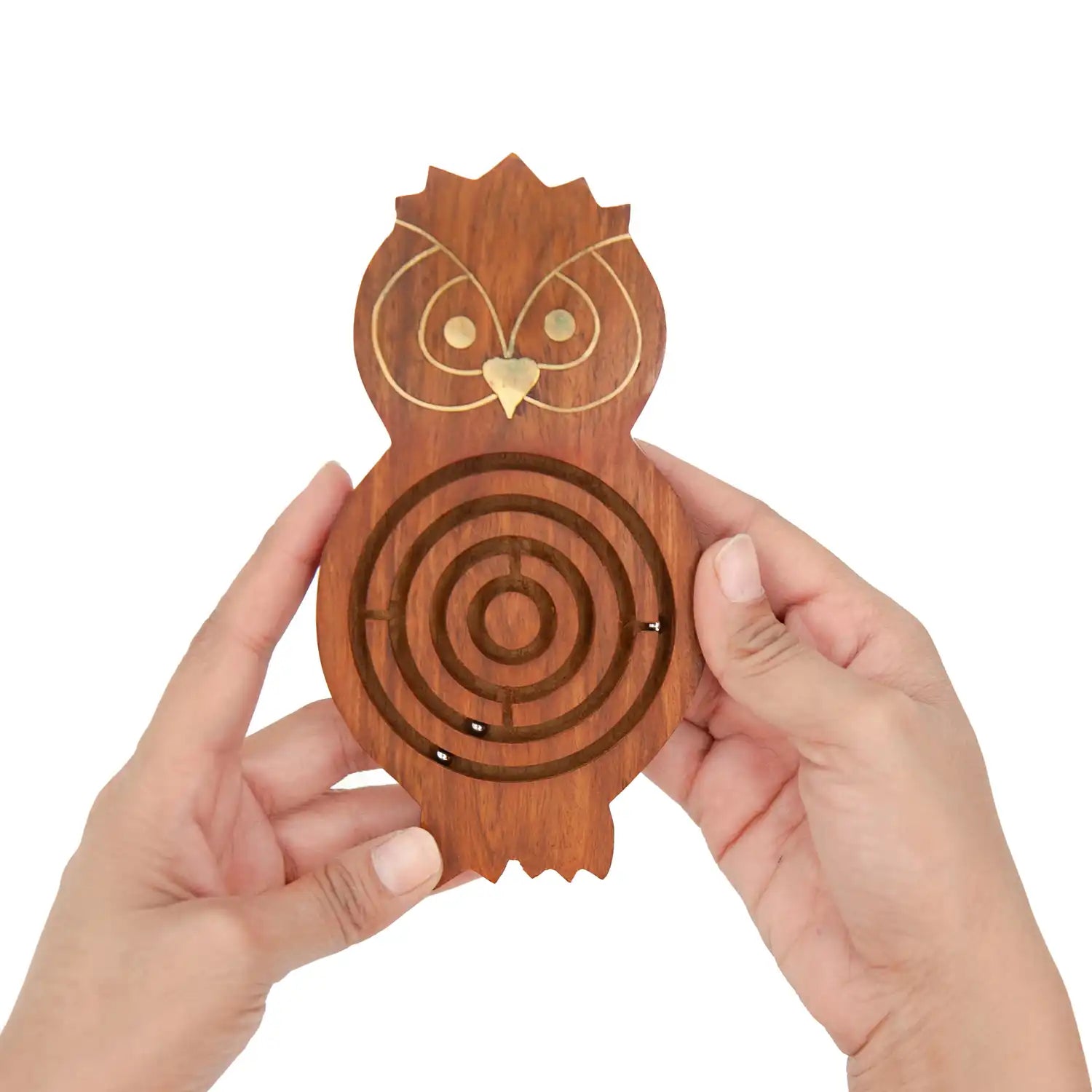 Buy Wooden Maze & Labyrinth Owl Puzzle Game for Kids 6 to 10 Year Old