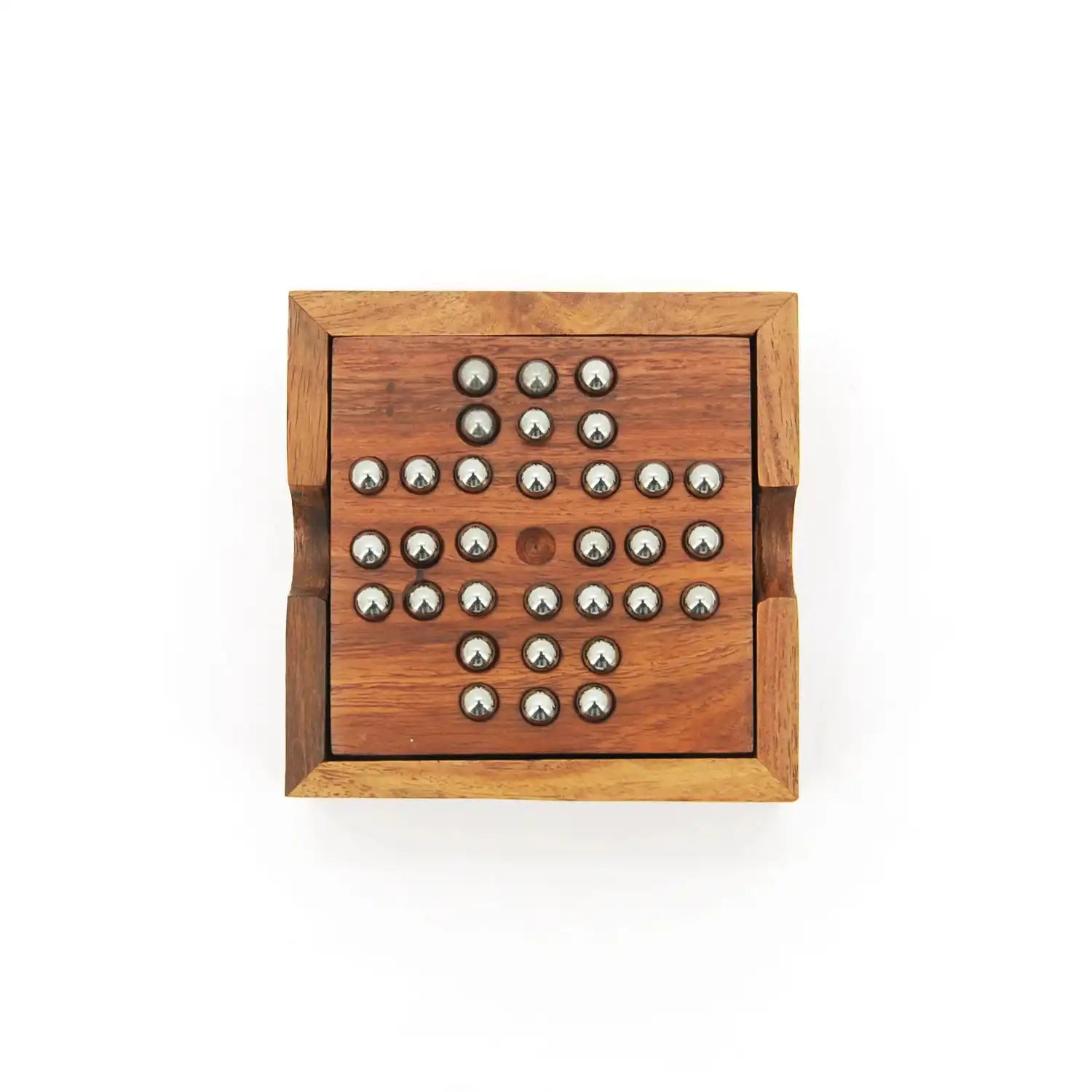 Buy Brain Teaser Wooden Solitaire & XO Game for Kids 6 to 8 Year Old 