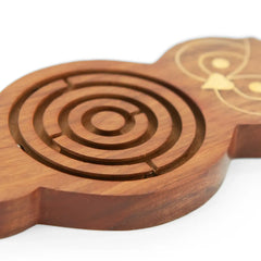 Buy Wooden Maze & Labyrinth Owl Puzzle Game for Kids 6 to 10 Year Old