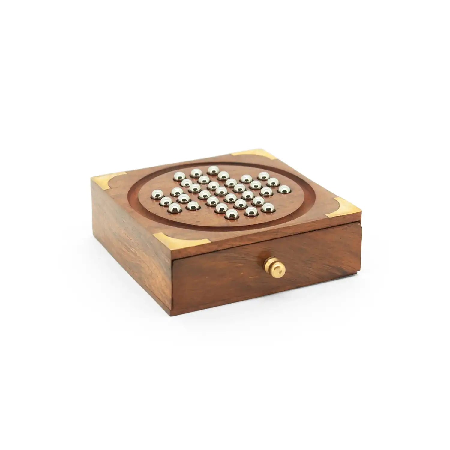 Buy Wooden Solitaire Game for Kids 6 to 8 Year Old