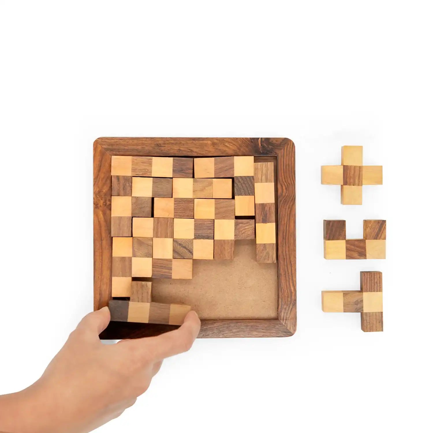 Buy Wooden Chess Pentomino Puzzle Game for Kids 6 to 8 Year Old