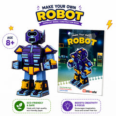 DIY Model Combo for Kids 8+ | Make Your Own Robot & Great White Ship | Creative Construction Activity Set