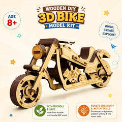 DIY Models Combo for Kids 8+ | Space Ship, Haunted House & 3D Trailblazer Bike | Creative Build & Play Activity Kit