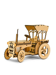 DIY - 3D Rusty Tractor Model | Fun & Learning Cardboard Games for Kids