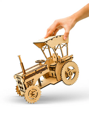 DIY - 3D Rusty Tractor Model | Fun & Learning Cardboard Games for Kids