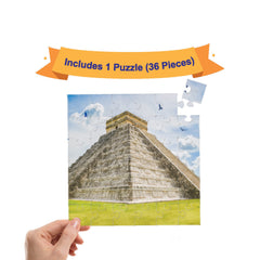 Chichen Itza Mexico Jigsaw Puzzles | Fun & Learning Games for kids - Mittimate