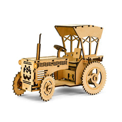 DIY - 3D Rusty Tractor Model | Fun & Learning Cardboard Games for Kids