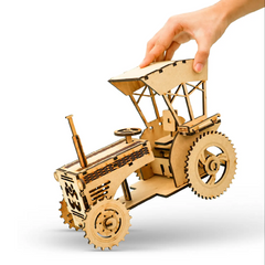 DIY - 3D Rusty Tractor Model | Fun & Learning Cardboard Games for Kids