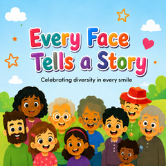 Faces Puzzle for Kids 6+ Years | 75-Piece Wooden Face Puzzle | Educational & Screen-Free Activity | 30 Minutes Playtime