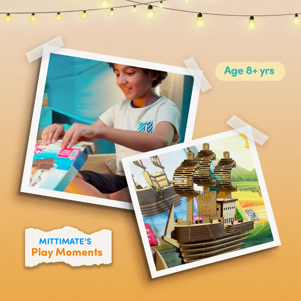 Mittimate_3D_DIY_Great_White_Ship_Model_for_Kids_8_Year_I_Brain_Teaser_3D_Ship_Building_Toy_Crafted_from_High_Quality_MDF_Wood_I_Birthday_Gift_for_Chlidren