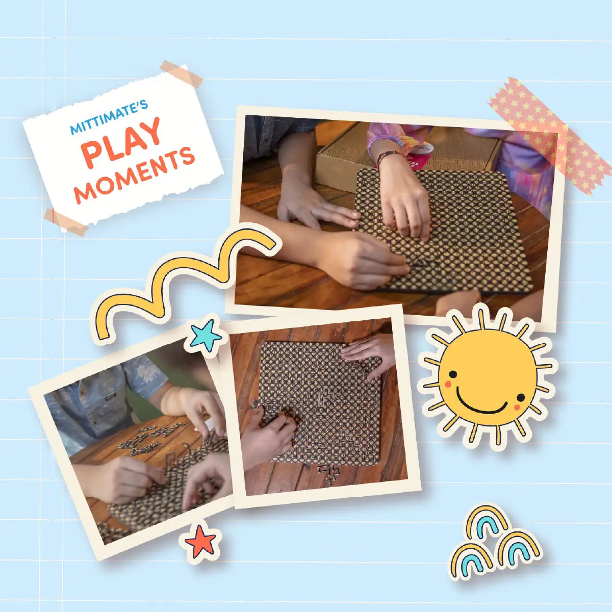 Mittimate_Coffee_Bean_Fractal_Puzzle_for_Kids_Age_6_Years_I_50_Wooden_Pieces_I_Fun_Challenging_Brain_Teaser_Toy_for_Kids