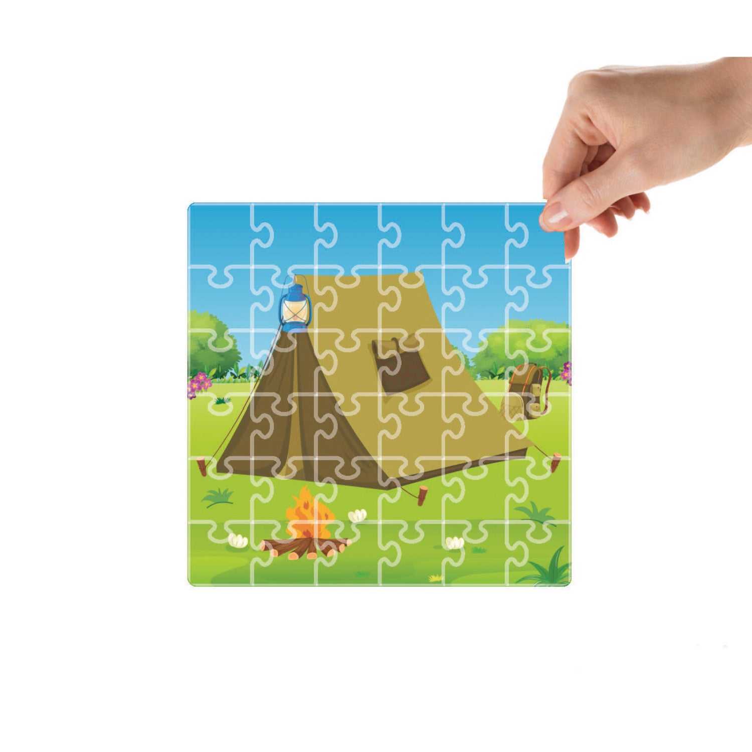 Fun & Learning 36 PCS Tent House Jigsaw Puzzle For Kids – Mittimate