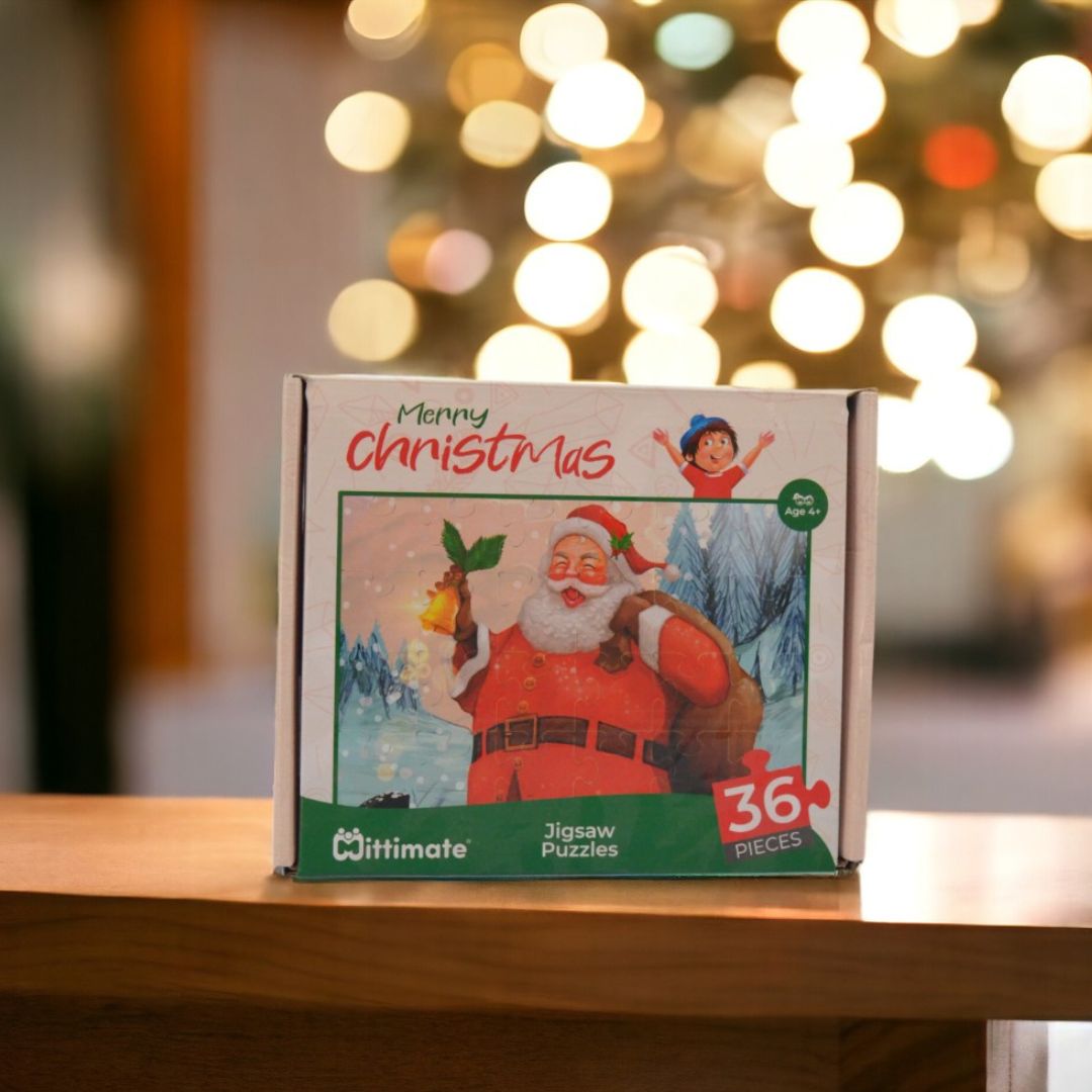 Christmas Jigsaw Puzzle | Fun & Learning Games for kids - Mittimate