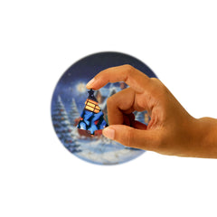 Christmas Fractal Puzzle for Kids – 54 Colorful Wooden Pieces | Challenging Brain Teaser for Ages 6+ | Develops Logic, Creativity & Problem-Solving Skills